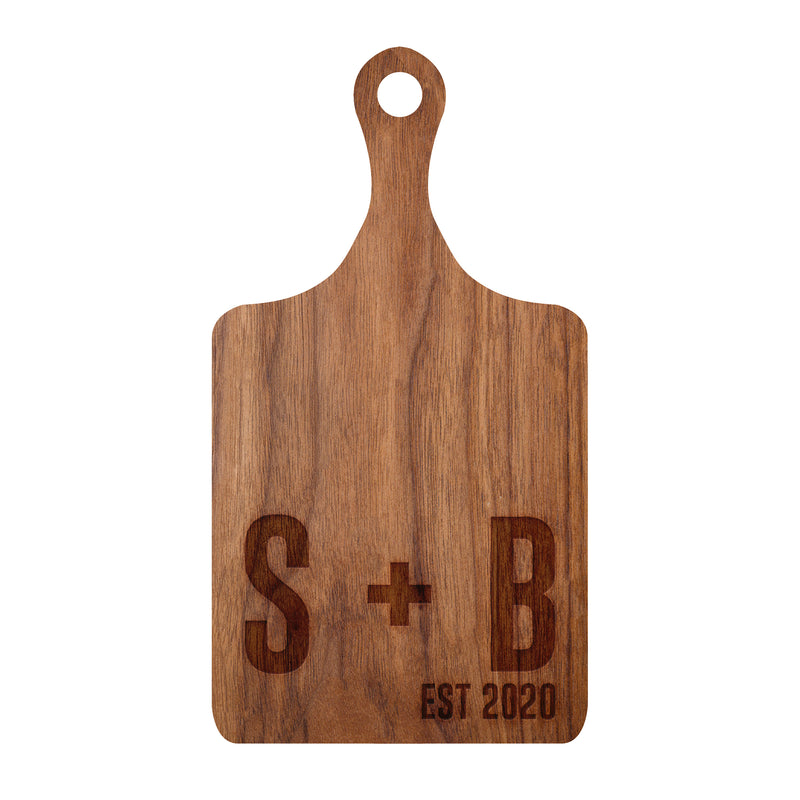 Large Block Initials with Date Board - 038
