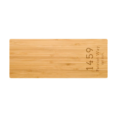 Street Address Cutting Board - 046