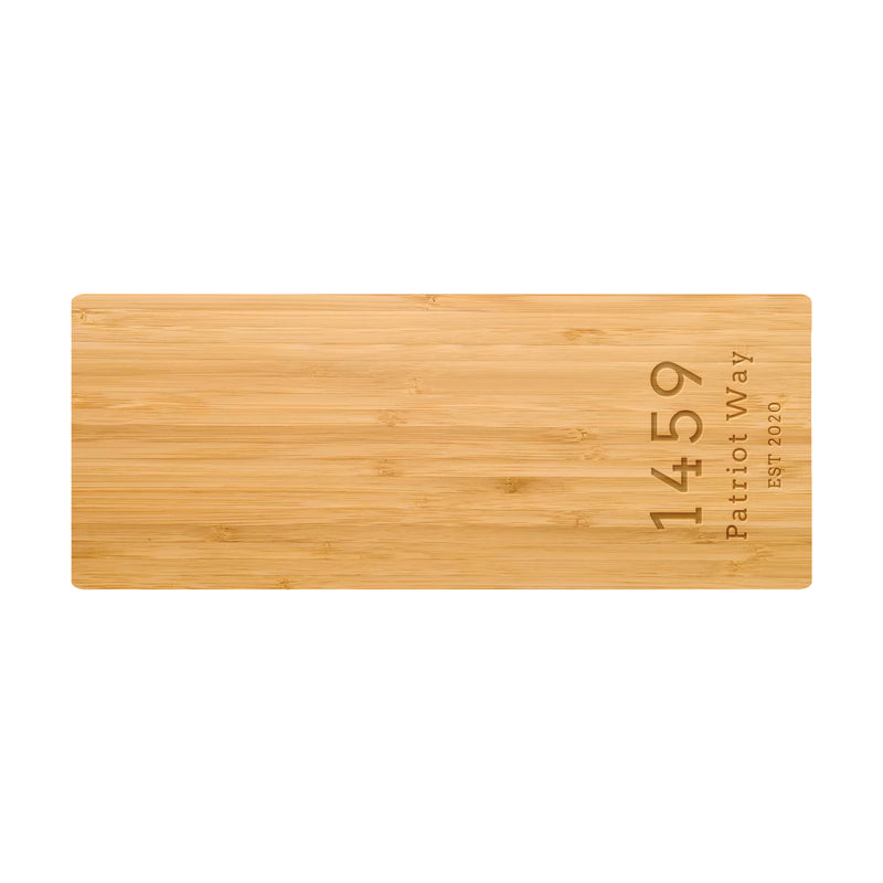 Street Address Cutting Board - 046