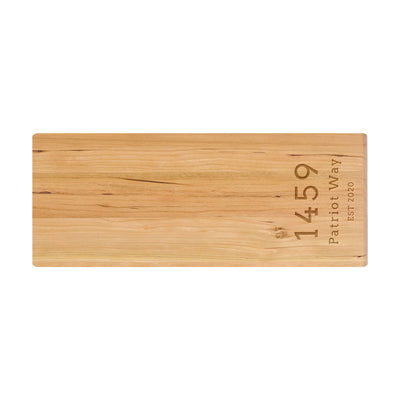 Street Address Cutting Board - 046