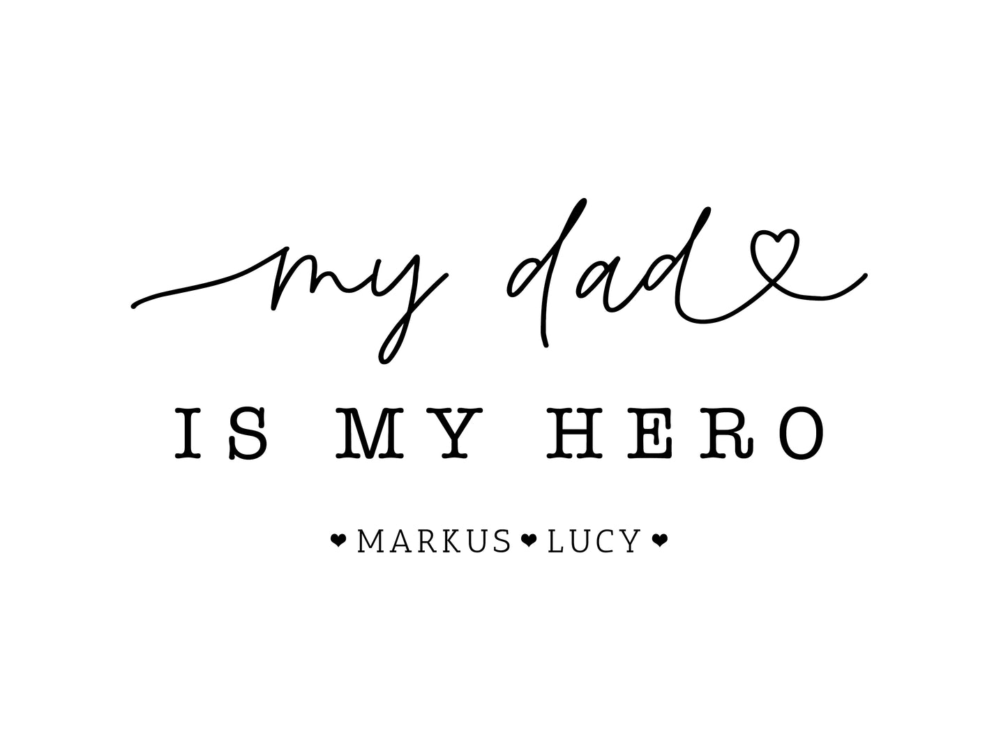Dad Picture Frame | My Dad is my Hero