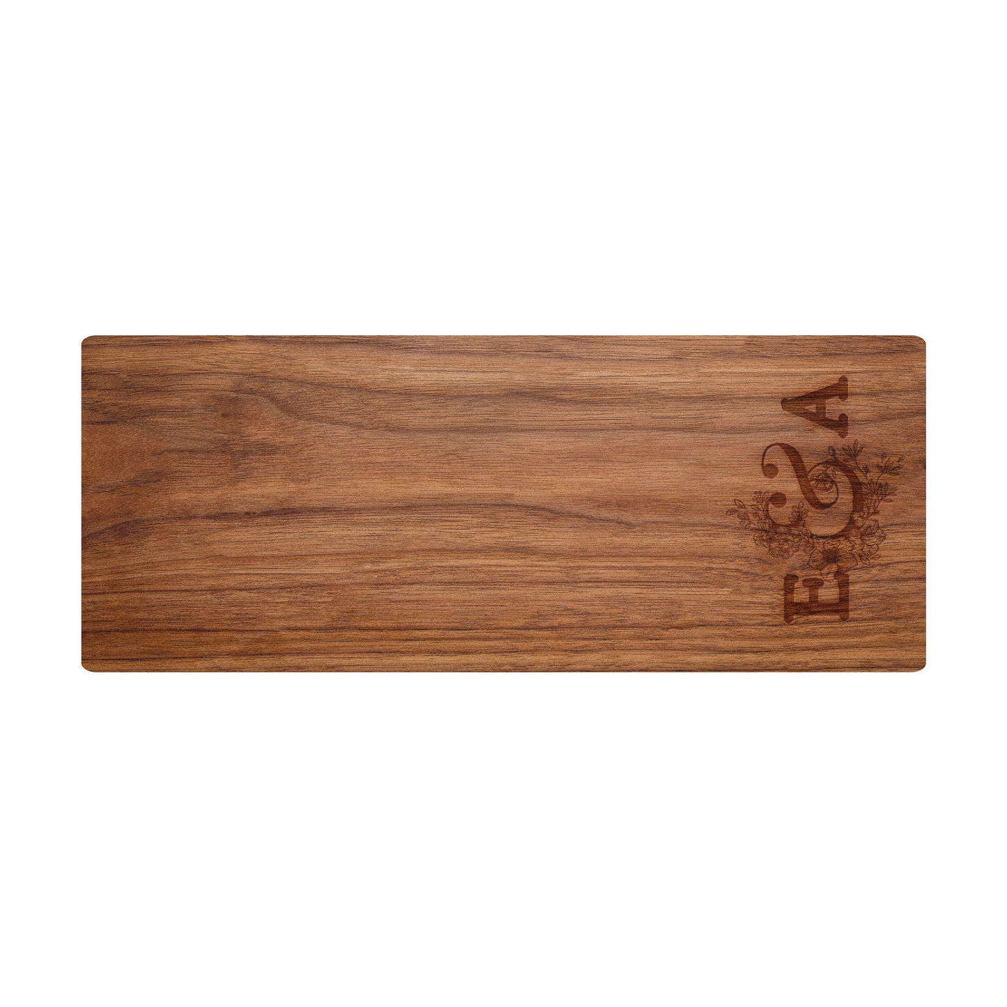 Couples Initials Engagement Personalized Cutting Board 066