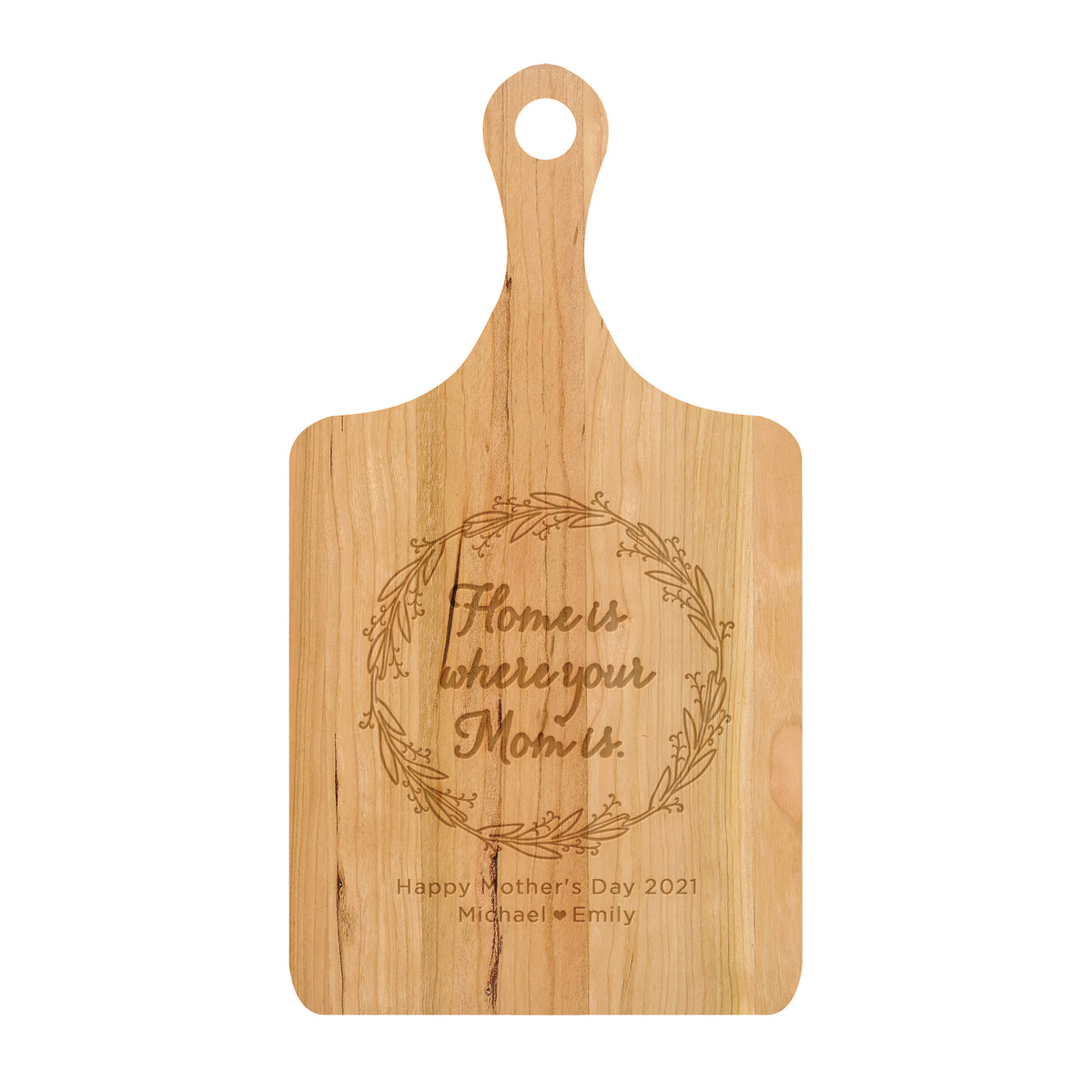 Home Is Where Your Mom Is Cutting Board