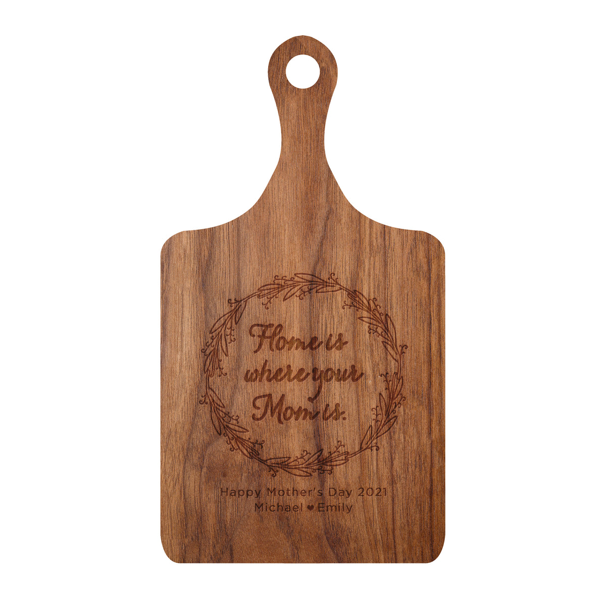 Home Is Where Your Mom Is Cutting Board
