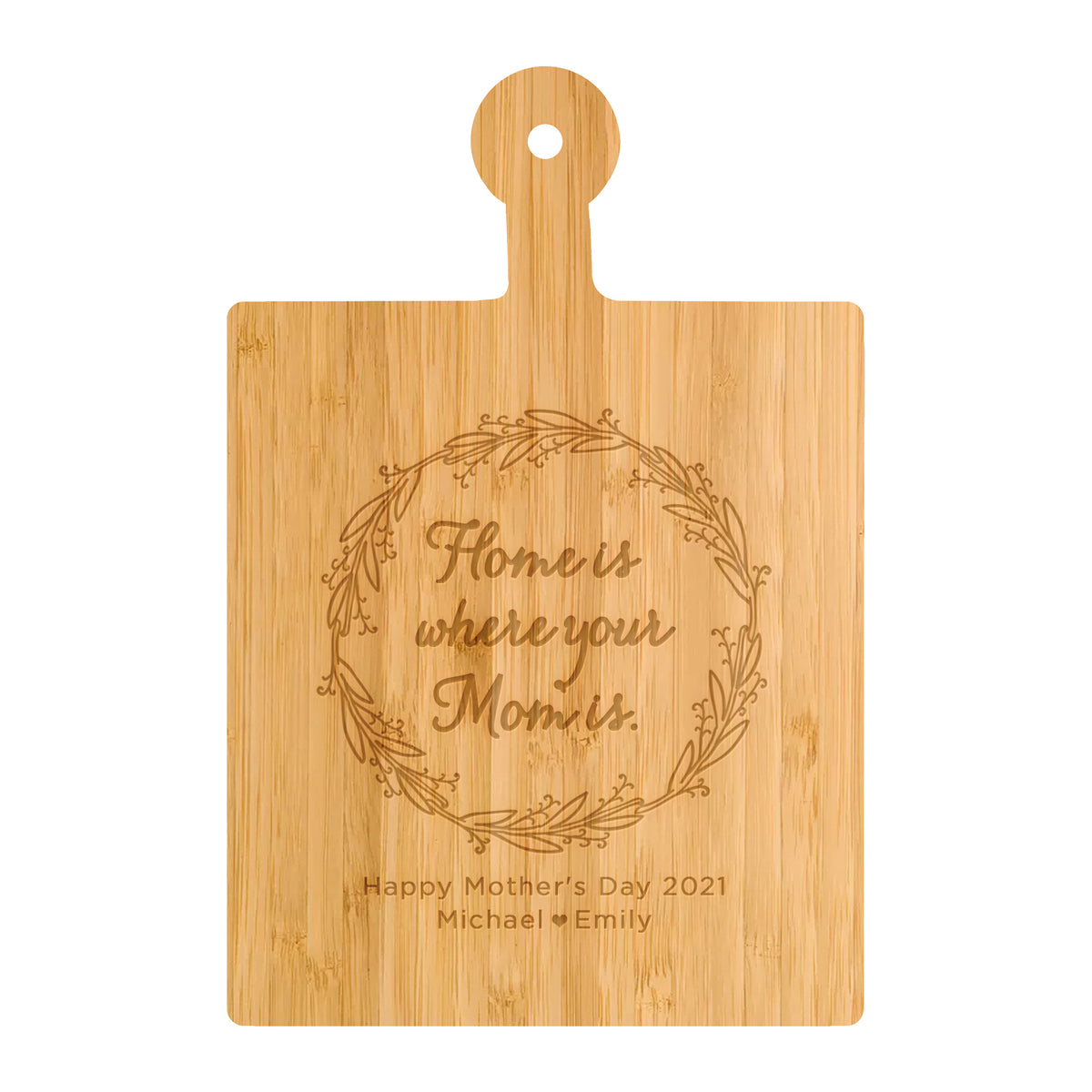 Home Is Where Your Mom Is Cutting Board