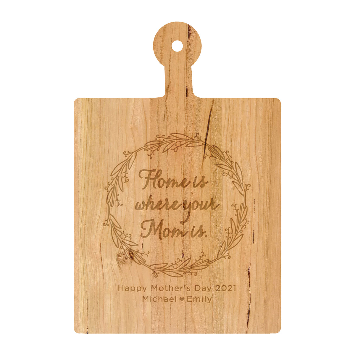 Home Is Where Your Mom Is Cutting Board