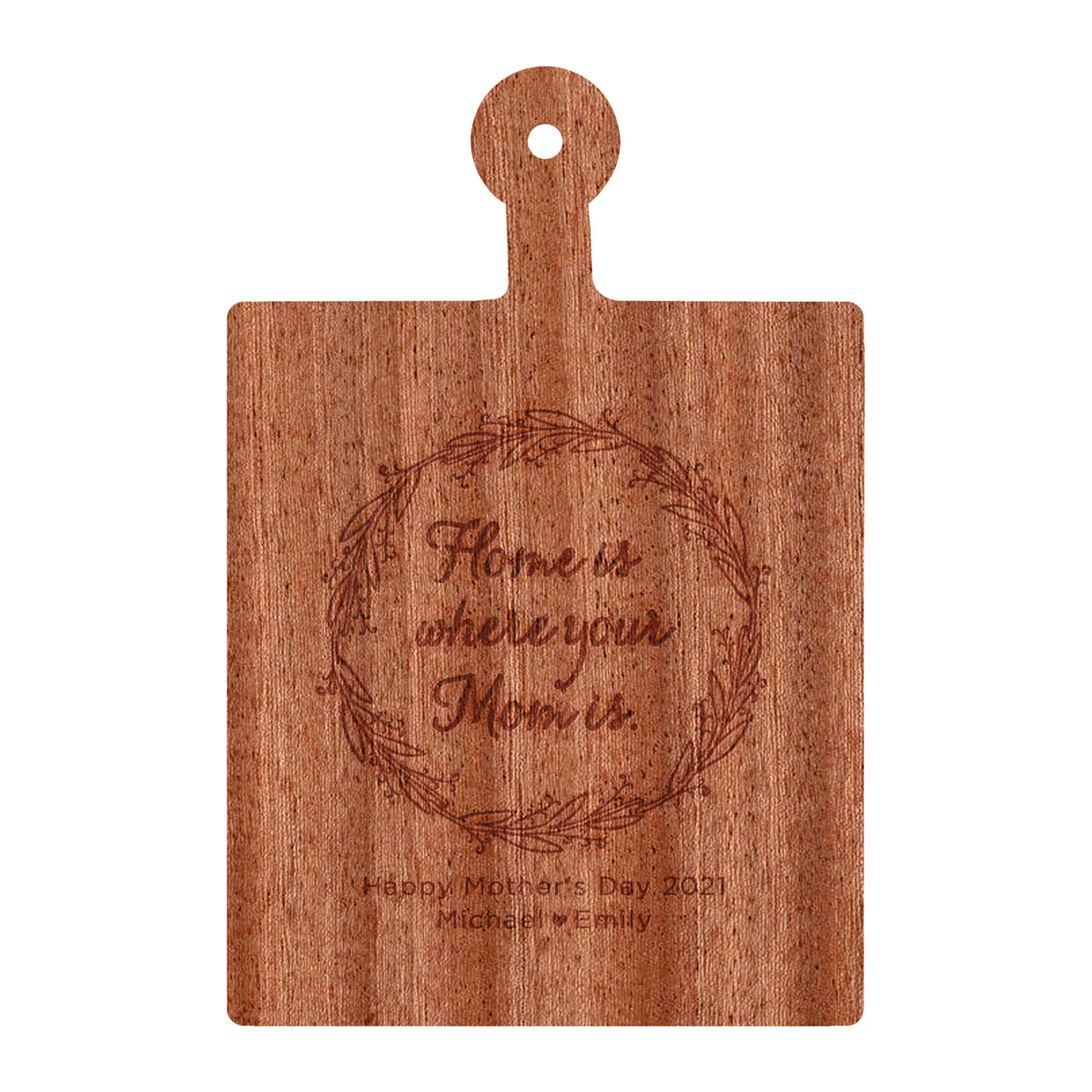 Home Is Where Your Mom Is Cutting Board