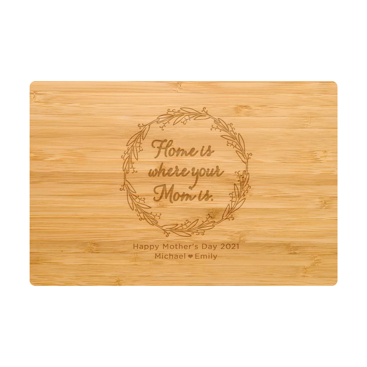 Home Is Where Your Mom Is Cutting Board