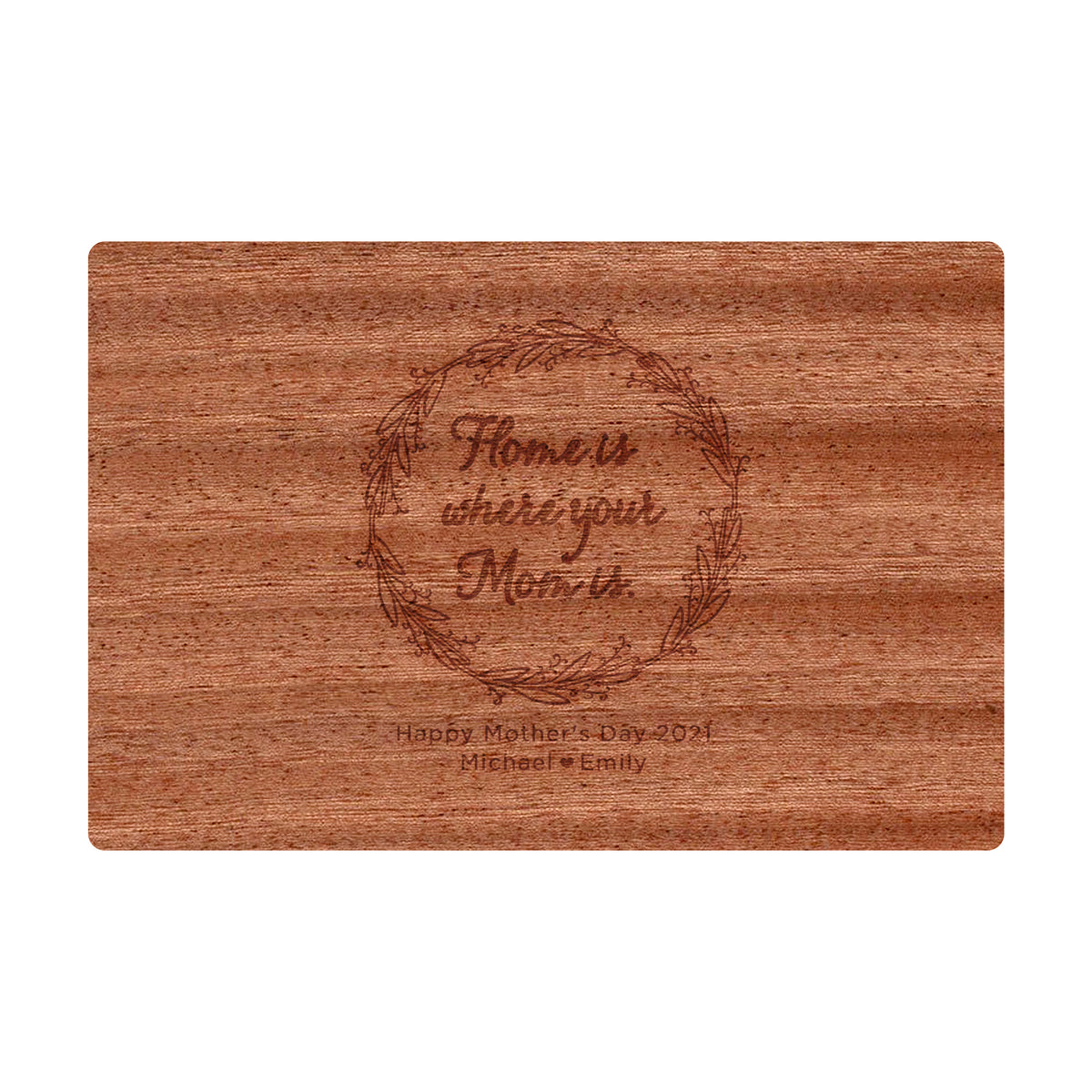 Home Is Where Your Mom Is Cutting Board