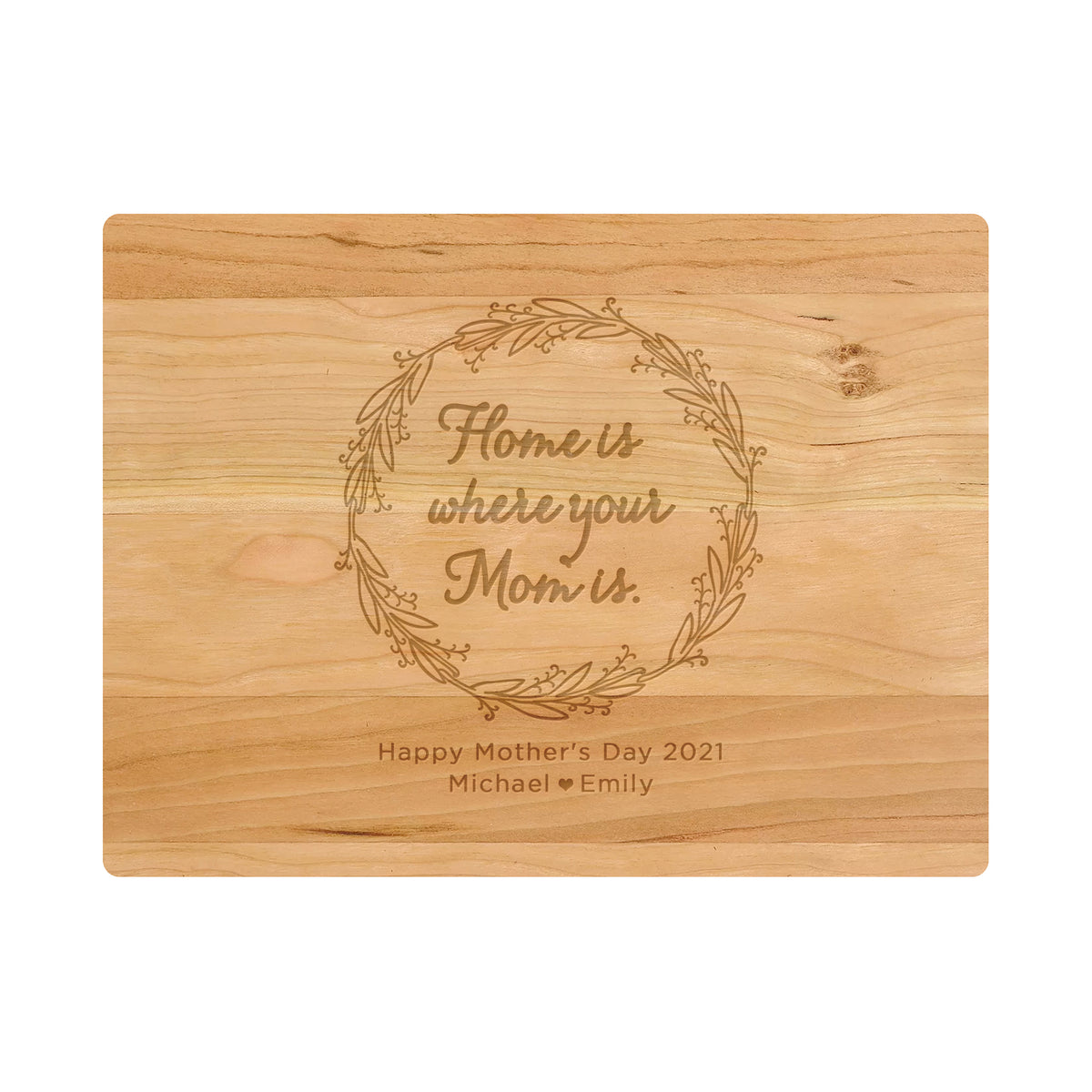 Home Is Where Your Mom Is Cutting Board