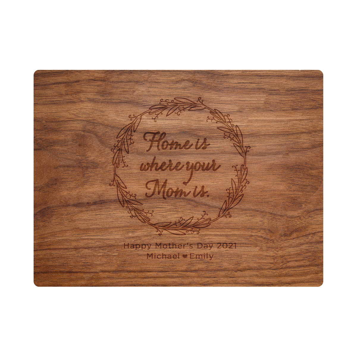 Home Is Where Your Mom Is Cutting Board