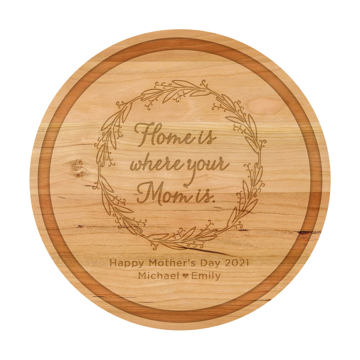 Home Is Where Your Mom Is Cutting Board
