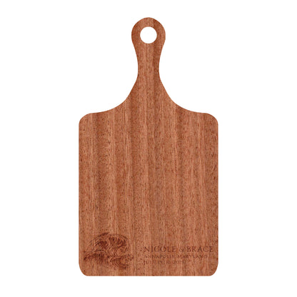 Beach Wave Personalized Cutting Board - 075