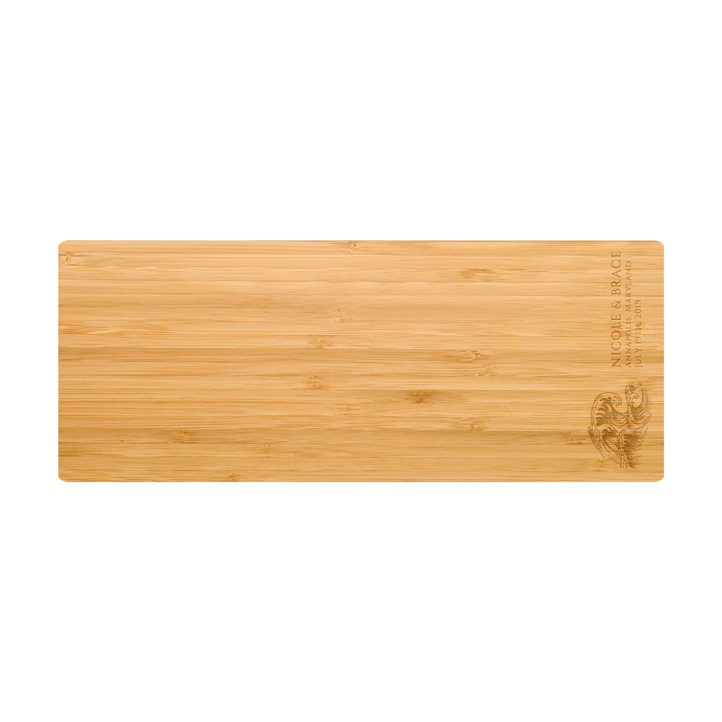Beach Wave Personalized Cutting Board - 075