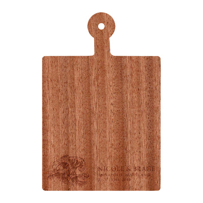 Beach Wave Personalized Cutting Board - 075