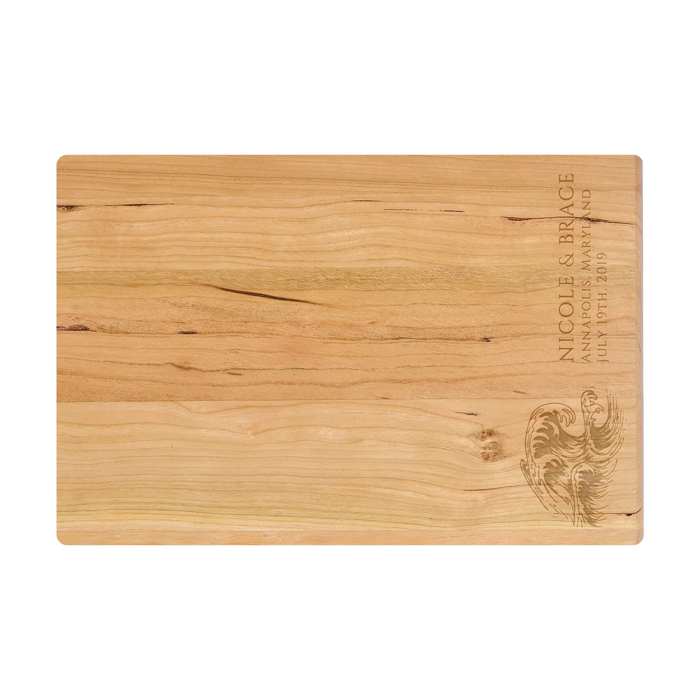 Beach Wave Personalized Cutting Board - 075