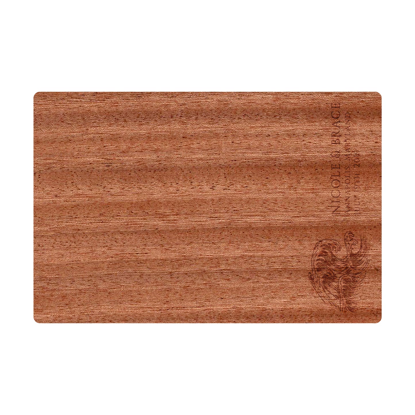 Beach Wave Personalized Cutting Board - 075