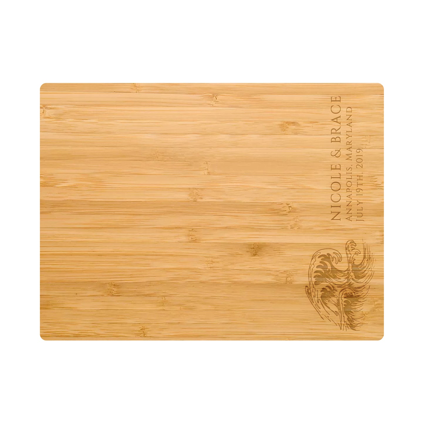 Beach Wave Personalized Cutting Board - 075
