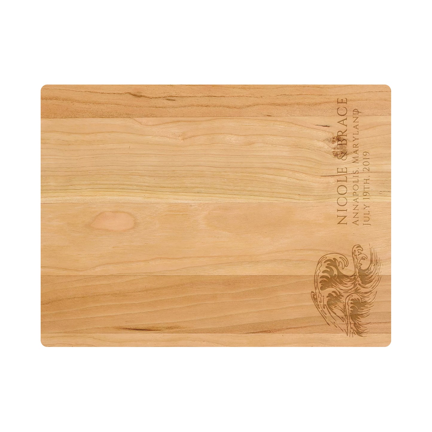 Beach Wave Personalized Cutting Board - 075