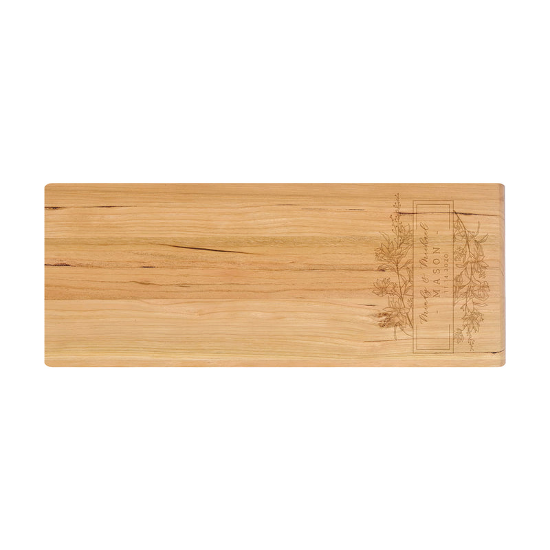 Whimsical Engagement Cutting Board - 082