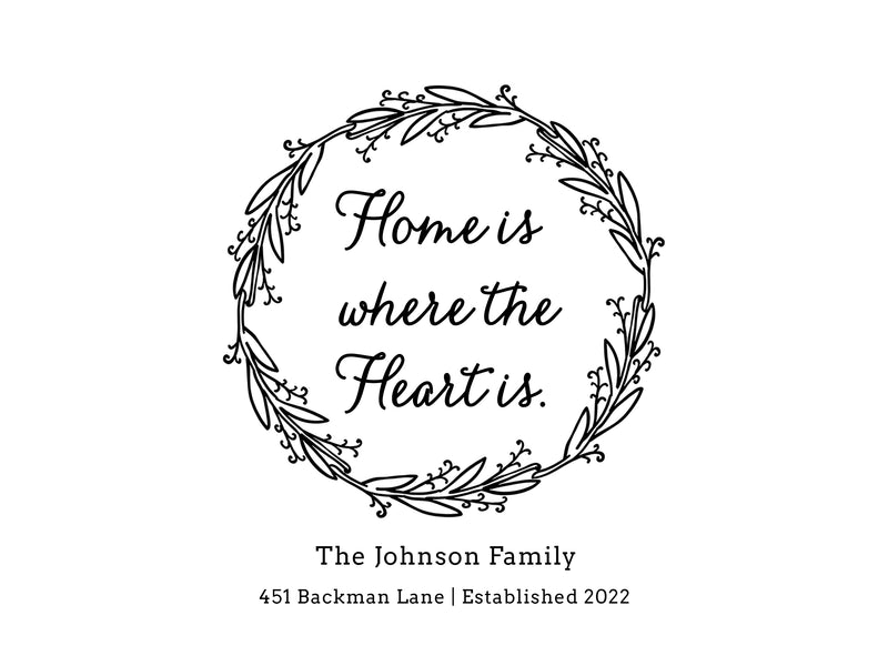 Home is where the Heart is Board - 049