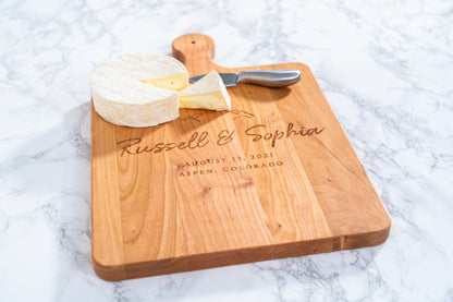 Mountain Wedding Cutting Board - 022