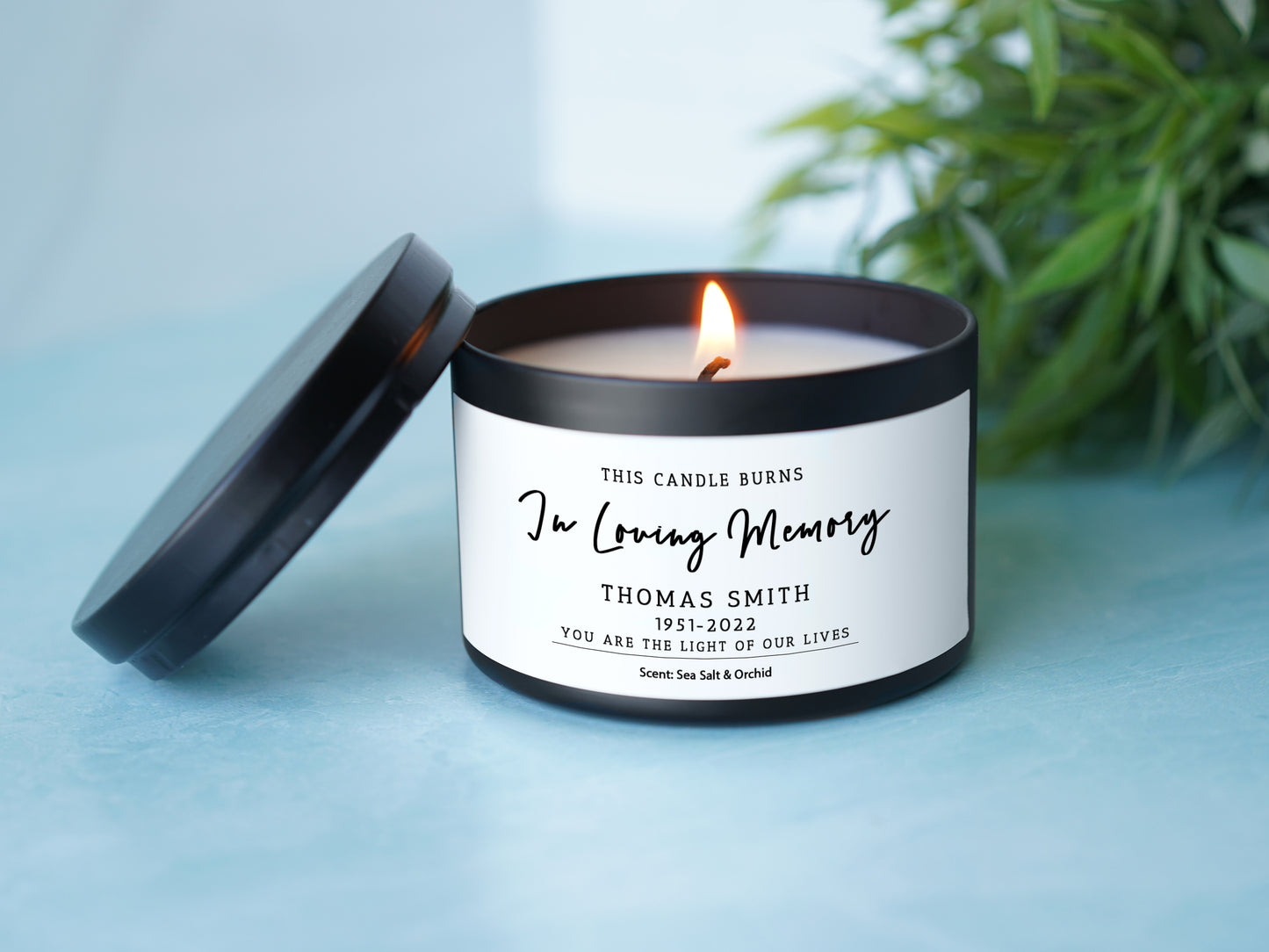 Sympathy & Memorial Candle - C15