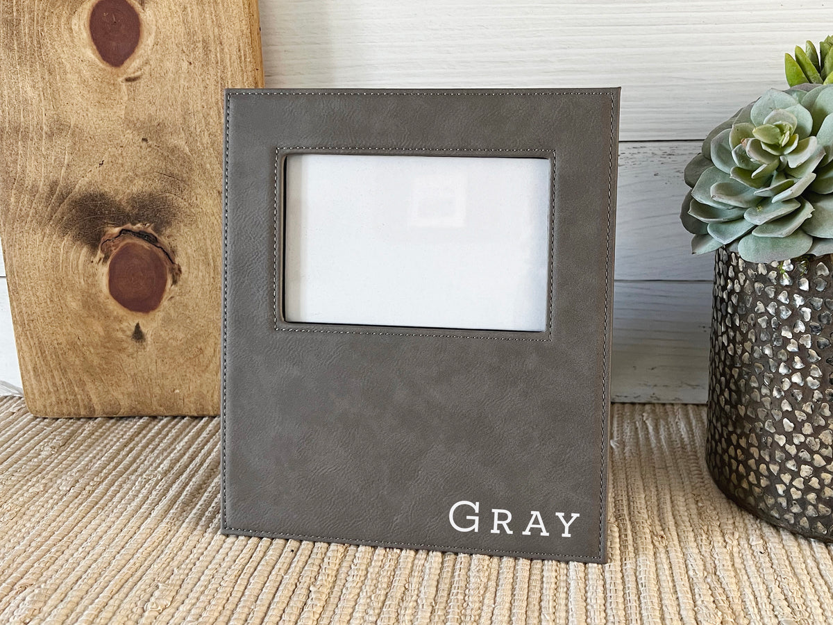 Classic Script Family Name Photo Frame