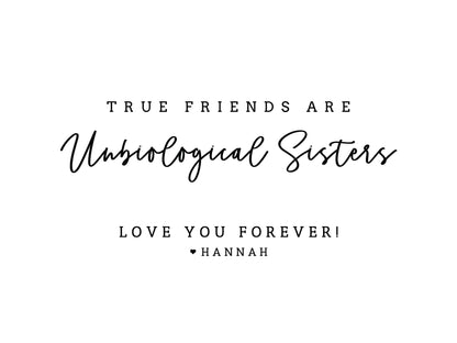 Unbiological Sisters Photo Frame - F11