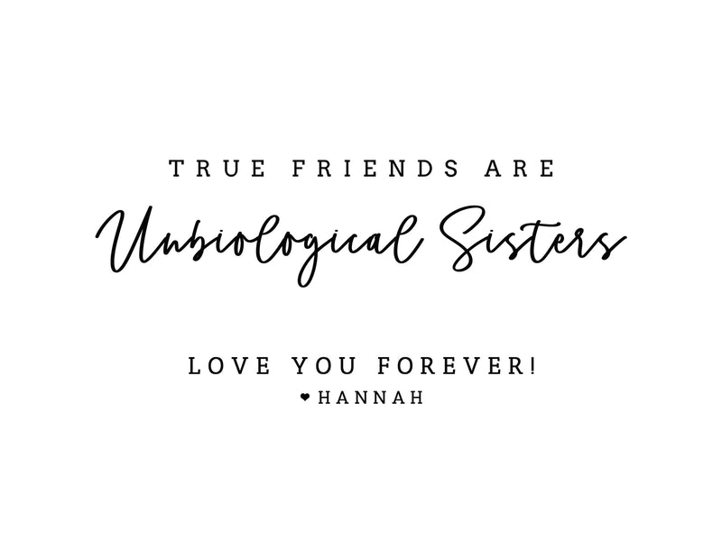 Unbiological Sisters Photo Frame - F11