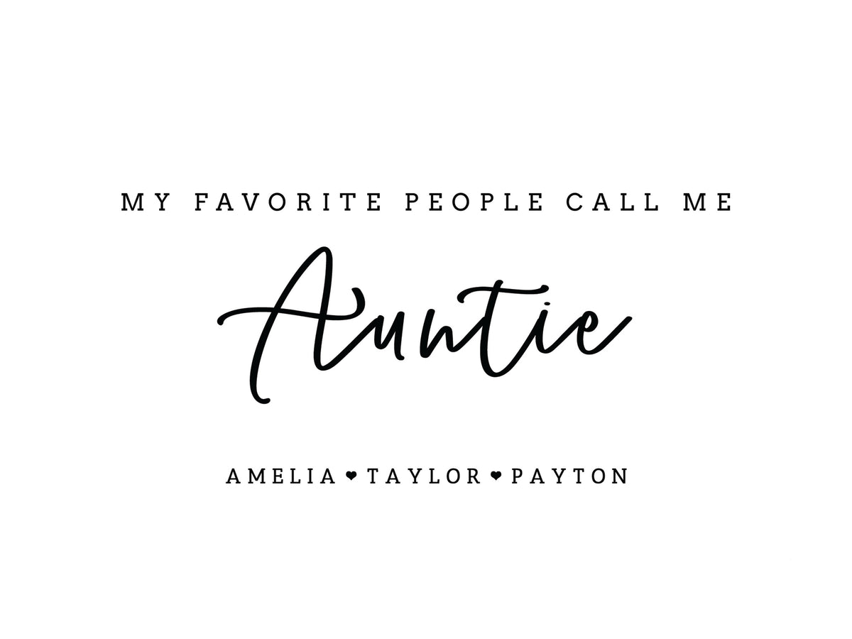 Auntie Photo Frame