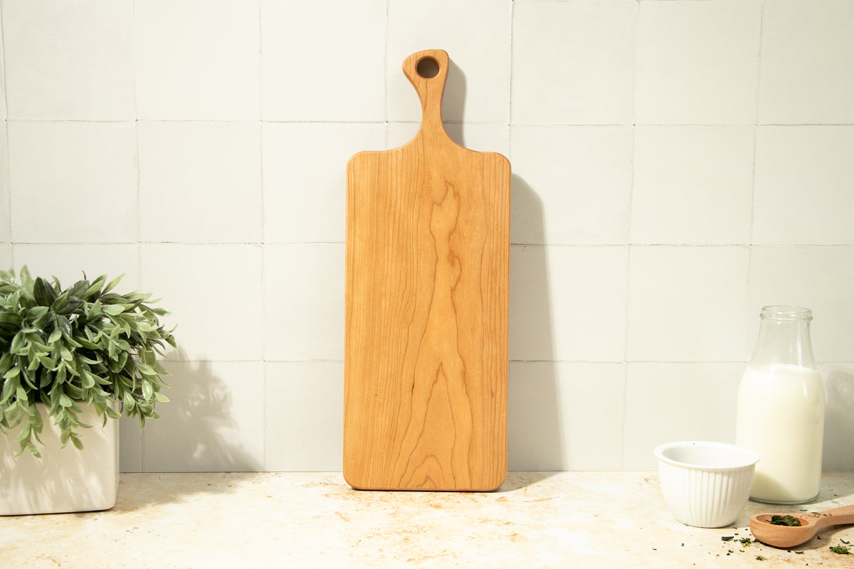 Flowing Script Family Name Cutting Board
