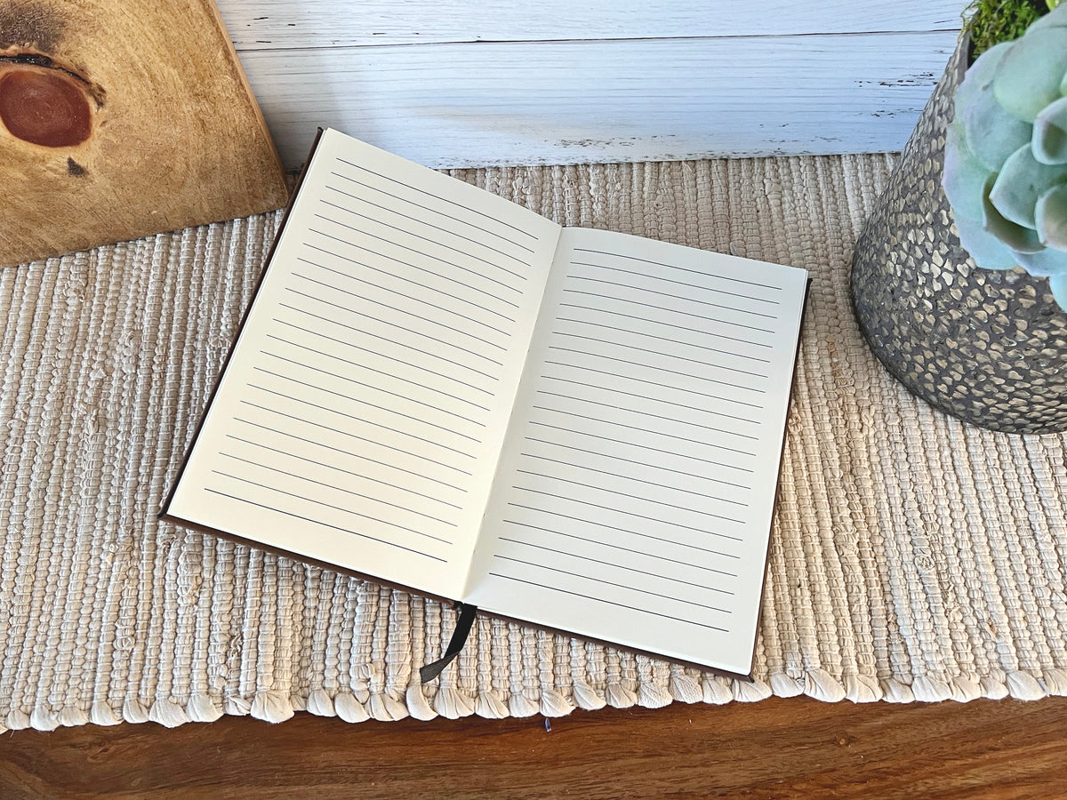 Floral Initial Journal