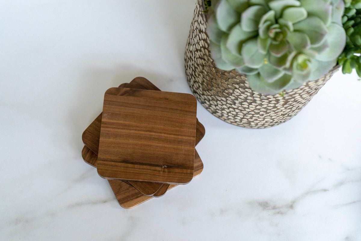 Coasters with your logo - Copper Fox Co
