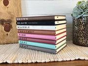 personalized notebook journal, monogram journal gift monogram notebook, leather notebook personalized gift for men gift for boy 019