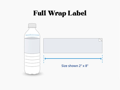 Printed water bottle label wedding favors SET OF 30, labels for bottled water, personalized wedding favors, wedding stickers monogram - W04
