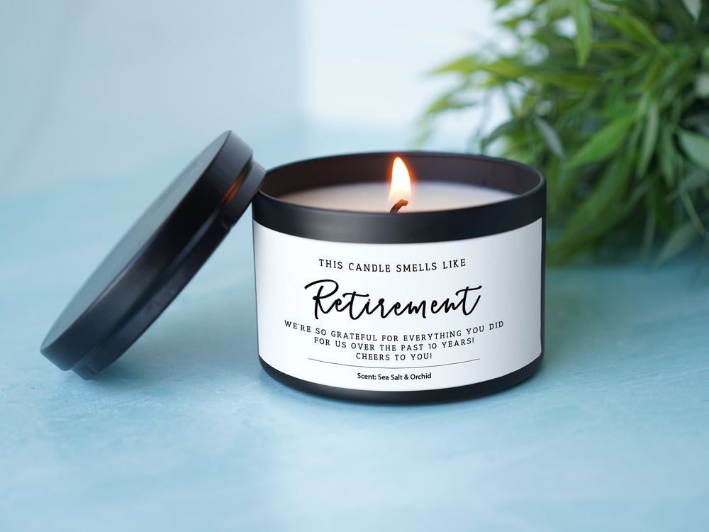 Retirement Candle
