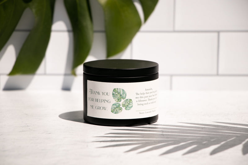 New Baby Gift Candle