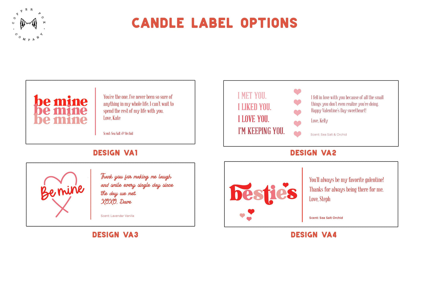 Galentines Day Candles