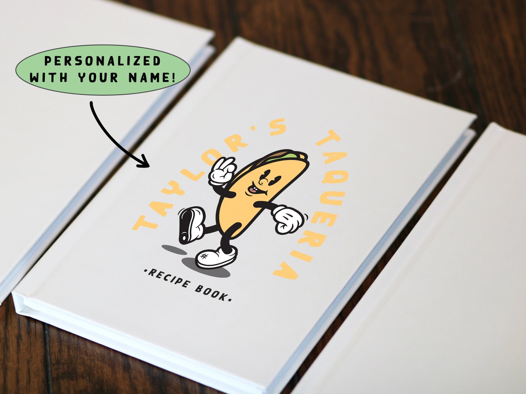 Personalized Recipe Book with Name – Copper Fox Co