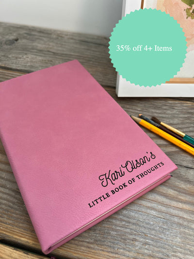 Journal personalized notebook - Custom Quote Journal - Customized Journal - Personalized Notebook Gift for her Gift for him add your text