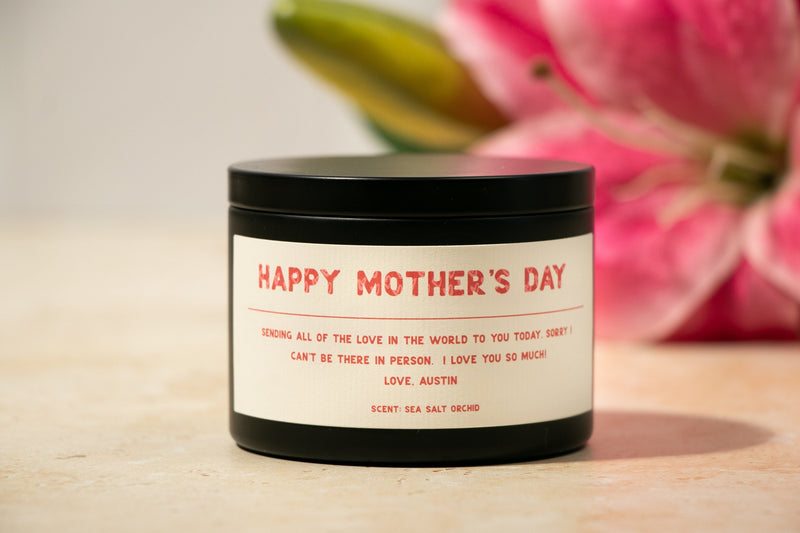 Personalized Candle Cool Moms Let you Lick the Beater