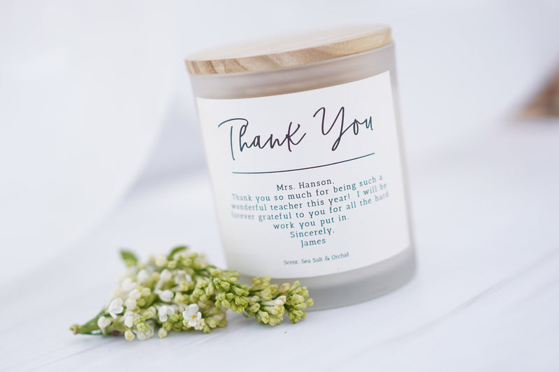 New Baby Gift Candle