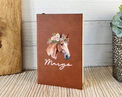 Personalized Journal for Horseback riding Gift Kids Gift for Daughter Gift for Granddaughter Birthday gift for girl horse girl gift